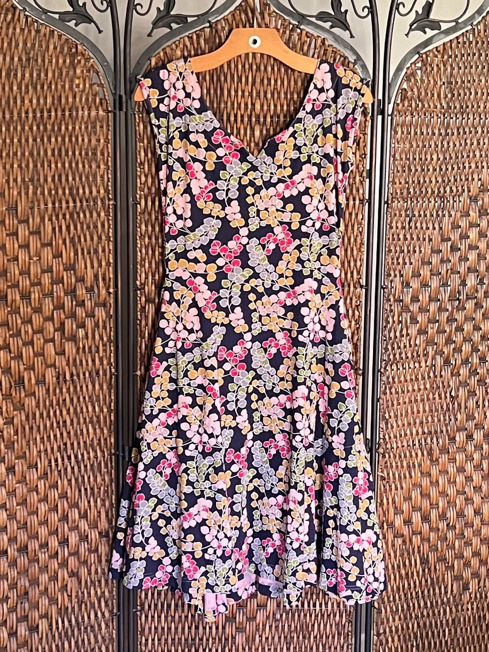 M Effie’s Heart Cotton Patterned Midi Dress